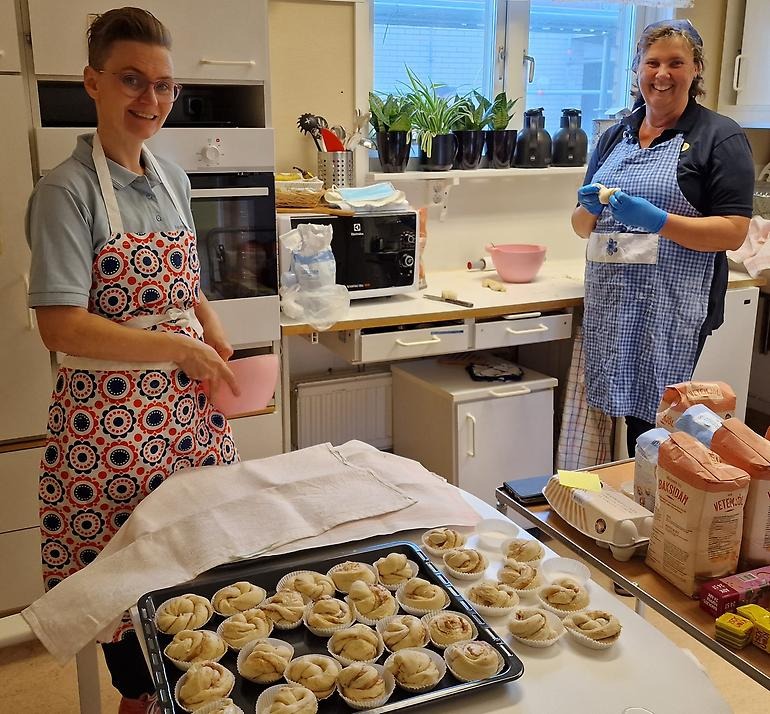 Fredrika Bäck Stiller och Ingrid Malmevik